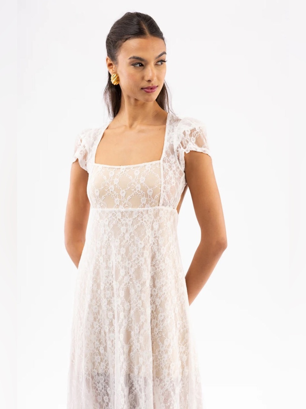 NWT Smith & Quinn Meg Sheer Lace Dress - Picture 2 of 13